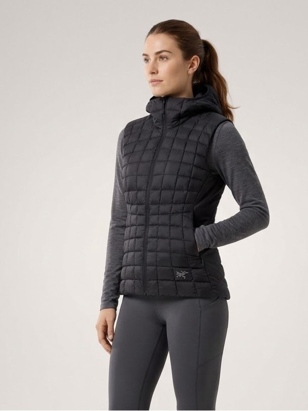 Rare Arc'teryx Narin Down Vest - Black - Size Small (S) EUC